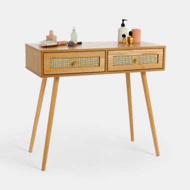 Oakleigh Home Madelaine 4 Drawer Dressing Table with Stool