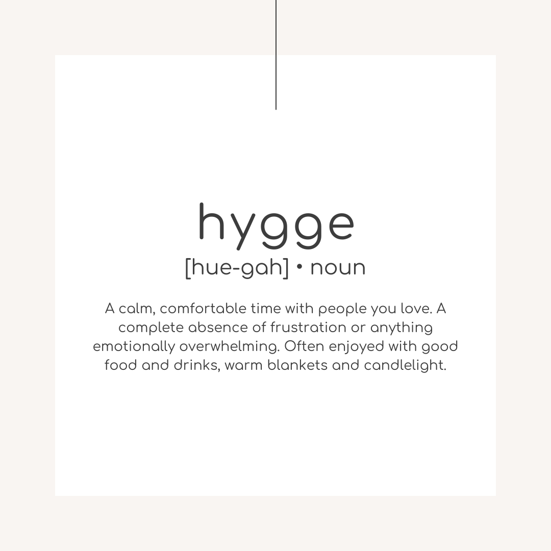 Cosy and Comfy Danish Definition of Hygge Tote Bag
